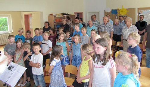 Chorprojekt mit Grundschule Aufhausen